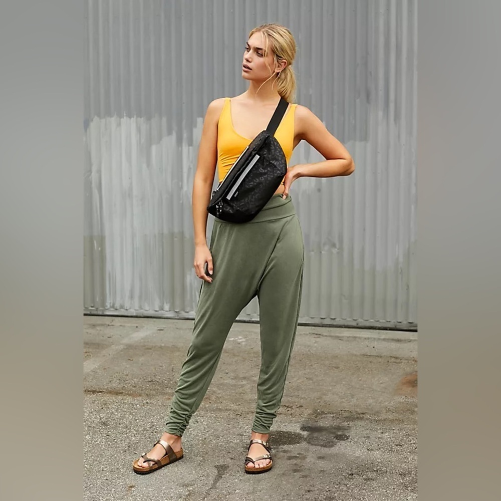 Free People Movement Echo Hareem in Army - Size S